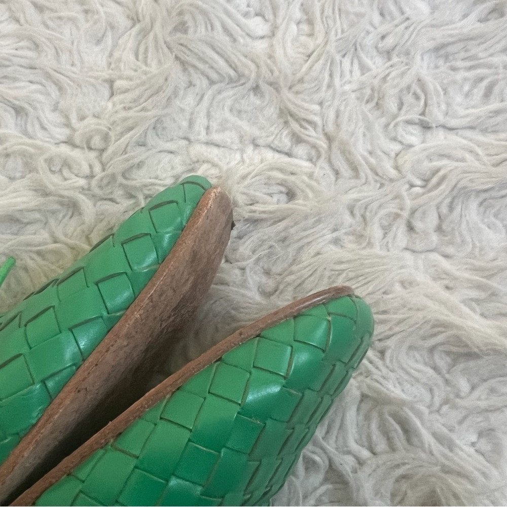 Freda Salvador Jada Square Flat Ballet Flat - Green - Picture 7 of 11